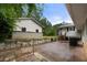 Outdoor brick patio and detached structure; ideal for entertainment, projects or storage at 3664 Pin Oak Cir, Atlanta, GA 30340