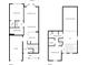 Floor plans showcasing the layout of the kitchen, dining area, living room, bedrooms, bathrooms and loft at 184 Darbys Crossing Ct, Hiram, GA 30141