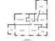 Floor plan showcasing the layout of the house, including dimensions at 2239 Carey Se Dr, Atlanta, GA 30315