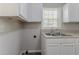 Clean kitchen corner featuring a sink, window, and storage space at 2239 Carey Se Dr, Atlanta, GA 30315