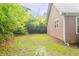The backyard features an abundance of greenery at 2378 Randall Ave, Lithonia, GA 30058