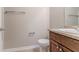 Bathroom featuring vanity, toilet, and sink with fixture at 2378 Randall Ave, Lithonia, GA 30058