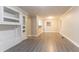 Unfurnished living room features neutral colors, and modern gray floors at 2817 Burton Nw Rd, Atlanta, GA 30311