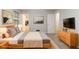 Beautifully staged bedroom featuring a comfortable bed, coordinated decor, and ample natural light at 5218 Tina Ct, Stone Mountain, GA 30083