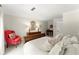 Inviting bedroom with soft carpet, complementary furniture and décor at 4161 Thunderbird Se Dr, Marietta, GA 30067