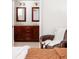 Bathroom featuring double sinks and vanities, plus access from the main bedroom at 1195 Russell Dr, Decatur, GA 30030