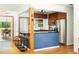 Stylish kitchen with stainless steel appliances, granite countertops, and bar seating at 1195 Russell Dr, Decatur, GA 30030