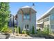 Modern two-story home featuring minimalist landscaping and contemporary architectural details at 260 2Nd St, Fayetteville, GA 30214