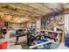 Partially finished basement with insulation, open ceiling, and ample space for storage and activities at 927 Ivey Chase Pl, Dacula, GA 30019
