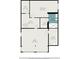 Detailed floor plan showcasing the layout of the basement level, including recreation room and storage at 240 Patterson Se Ave, Atlanta, GA 30316