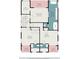 Detailed floor plan showcasing the layout of the upper level, including bedrooms and bathrooms at 240 Patterson Se Ave, Atlanta, GA 30316