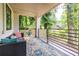 Charming covered patio offering an inviting outdoor relaxation space at 240 Patterson Se Ave, Atlanta, GA 30316