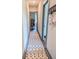 Hallway featuring modern decor and a patterned rug at 2980 Hd Atha Rd, Covington, GA 30014