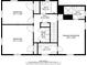 Second floor layout with bedrooms, baths, laundry and walk-in closet at 40 Picketts Forge W Dr, Acworth, GA 30101