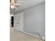 Carpeted bedroom featuring ample closet space, neutral paint, and electrical outlets at 2612 Back Creek Chase, Dacula, GA 30019