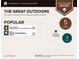 Outdoor report showing the proximity to golf courses and parks, showing the active outdoors in the area at 74 Knights Ct, Dallas, GA 30157