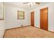Standard bedroom with carpet and window with mini blinds at 4125 Lindsey Dr, Decatur, GA 30035
