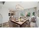 Elegant dining area open to the kitchen, perfect for entertaining and Gathering meals at 1822 Commonwealth Dr, Woodstock, GA 30188