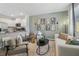 Cozy living room with comfortable seating, contemporary decor, and a stylish rug at 2363 Haran Dr # 35, Lithonia, GA 30058