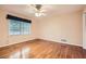 Bright bedroom with hardwood floors and window with natural light at 421 Fond Du Lac Dr, Stone Mountain, GA 30088