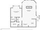 Detailed floor plan showcasing the layout of the home, including the primary bedroom, living room, and kitchen at 123 Mcgill Park Ave # 123, Atlanta, GA 30312