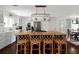 Stylish kitchen with a large island, white cabinetry, and modern appliances at 302 Chinquapin Sw Dr, Marietta, GA 30064