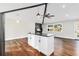 Open concept kitchen featuring a large island and an adjacent dining area at 2178 Shamrock Dr, Decatur, GA 30032