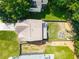 An aerial view shows the layout of the property with a fenced backyard and patio area at 2573 Paul Nw Ave, Atlanta, GA 30318