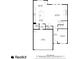 Floor plan featuring dining area, kitchen, living room, pantry, hall, bath, foyer, dining room, and garage at 2573 Paul Nw Ave, Atlanta, GA 30318