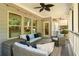 Covered porch with stylish patio furniture, perfect for enjoying the outdoors at 2573 Paul Nw Ave, Atlanta, GA 30318