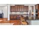 A kitchen with custom cabinetry, granite countertops, and stainless-steel appliances at 4541 Gateway Se Ct, Smyrna, GA 30080