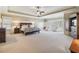 Spacious main bedroom features a tray ceiling, sitting area, and ample natural light at 4541 Gateway Se Ct, Smyrna, GA 30080