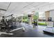 Community gym featuring treadmills, elliptical, and plenty of room to workout at 2479 Peachtree Ne Rd # 305, Atlanta, GA 30305
