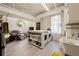 Basement with laundry, utility sink, and work area providing functionality and ample space at 2 W Muscogee Nw Ave, Atlanta, GA 30305