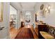 Grand foyer with hardwood floors, decorative trim, and elegant furnishings at 2 W Muscogee Nw Ave, Atlanta, GA 30305