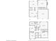 Detailed floor plan showcasing the layout of the home, including living spaces, bedrooms, bathrooms, and dimensions at 2530 Vistoria Dr, Cumming, GA 30041