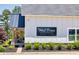 The West Pines Golf Club building is a modern design with manicured landscaping around the grounds at 2804 Lillian Ln, Douglasville, GA 30135