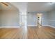 Open-concept living area with hardwood floors at 3312 Northcrest Rd # A, Atlanta, GA 30340
