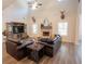 Spacious living room with lots of natural light and charming accents at 337 Paynes Lake Rd, Carrollton, GA 30116