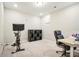 Versatile basement space with room for a home office and workout area at 3313 Park Pointe Cir, Scottdale, GA 30079