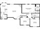 Detailed floor plan showcasing a spacious layout with living room, bedrooms, kitchen, and bathrooms at 117 Laguna Springs Dr, Woodstock, GA 30188