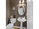 Charming powder room features a pedestal sink and decorative accents at 117 Willow View Ln, Canton, GA 30114