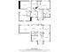 Layout of the home showing the arrangement of rooms on both the first and second floors at 117 Willow View Ln, Canton, GA 30114