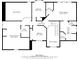 Floor plan of the house showing bedrooms, bathrooms and open to below areas at 117 Willow View Ln, Canton, GA 30114