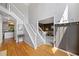 Spacious foyer with hardwood floors and a grand staircase at 117 Willow View Ln, Canton, GA 30114
