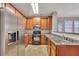Modern kitchen equipped with stainless steel appliances and ample countertop space at 4713 Liberty Square Dr, Acworth, GA 30101