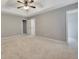 Large main bedroom with multiple closets and neutral wall-to-wall carpeting at 4713 Liberty Square Dr, Acworth, GA 30101