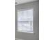 Window with horizontal blinds offering privacy and light control in a room with neutral walls and trim at 4713 Liberty Square Dr, Acworth, GA 30101