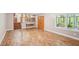 Bright sunroom with ceramic tile floors, many windows, and ceiling fans at 2201 Colonial Oak Way, Stone Mountain, GA 30087