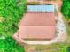 Overhead shot of rectangular building with a red metal roof at 259 Hwy 11, Social Circle, GA 30025